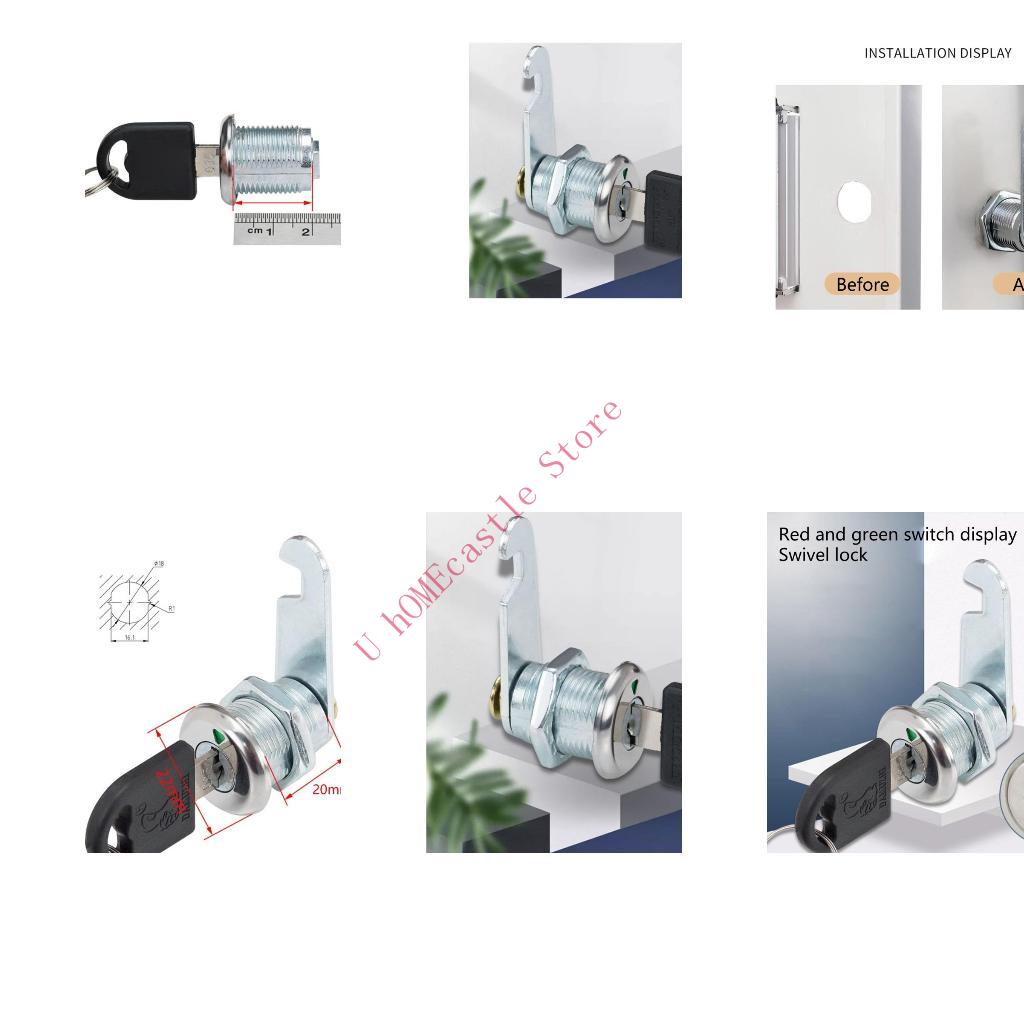 63HF 2set Cabinet Cams Lock wi - Furniture Hardware Latch 评论和价格
