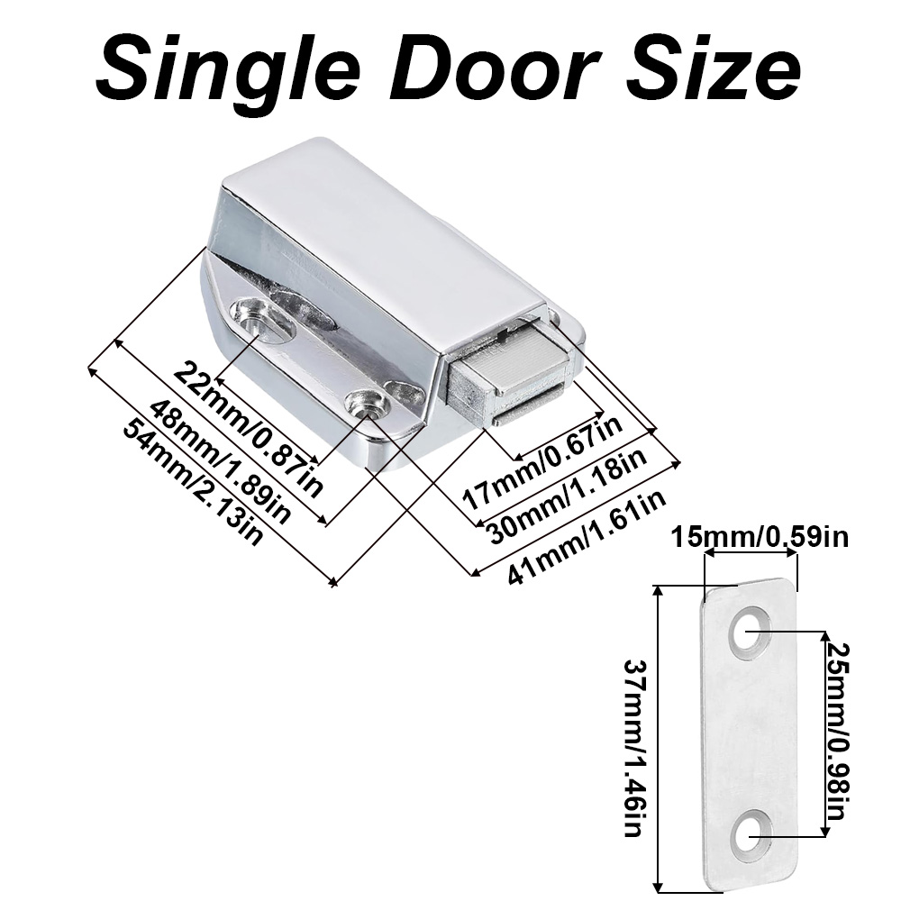 Cabinet Magnetic Catches Magne - Furniture Hardware Latch 评论和价格