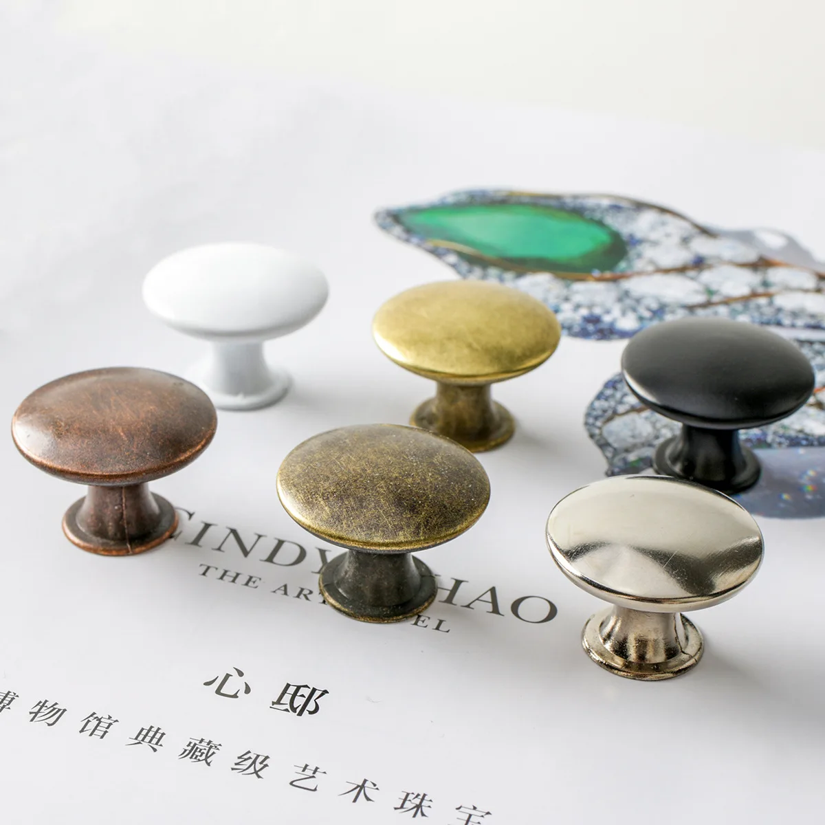 Retro Bronze Tone Alloy Kitche - Furniture And Kitchen Hardware Fitting 评论和价格
