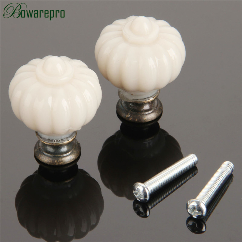 1Pc Acrylic Ivory White Pumpki - Furniture Hardware Latch 评论和价格