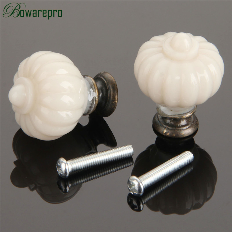 1Pc Acrylic Ivory White Pumpki - Furniture Hardware Latch 评论和价格