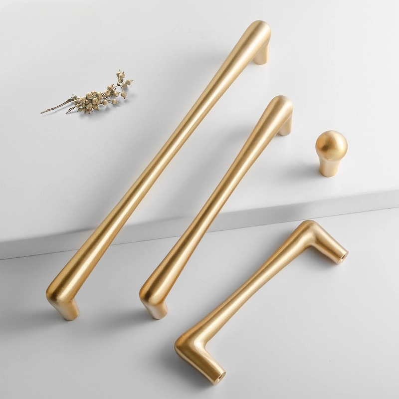Nordic Brass Furniture Handles - Furniture And Kitchen Hardware Fitting 评论和价格