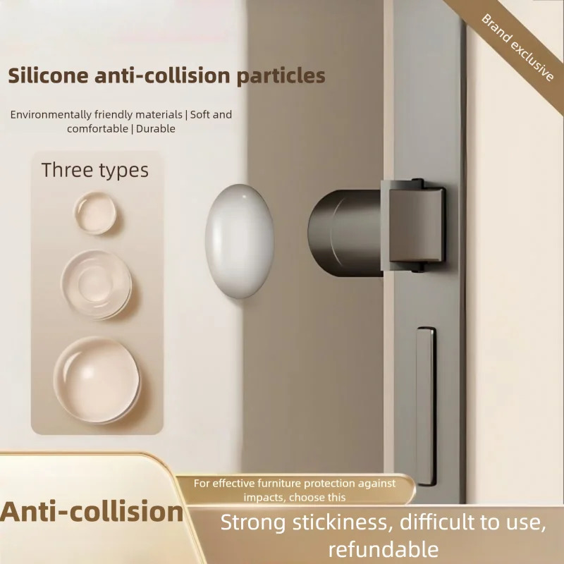 Silicone Cabinet Bumpers Rubbe - Furniture Hardware Latch 评论和价格