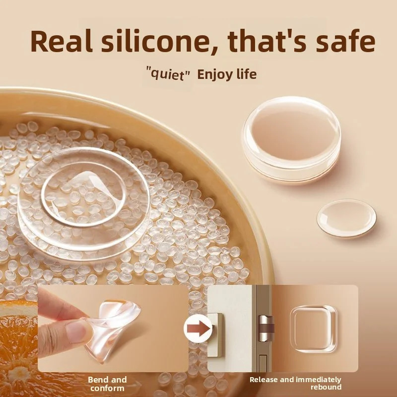 Silicone Cabinet Bumpers Rubbe - Furniture Hardware Latch 评论和价格