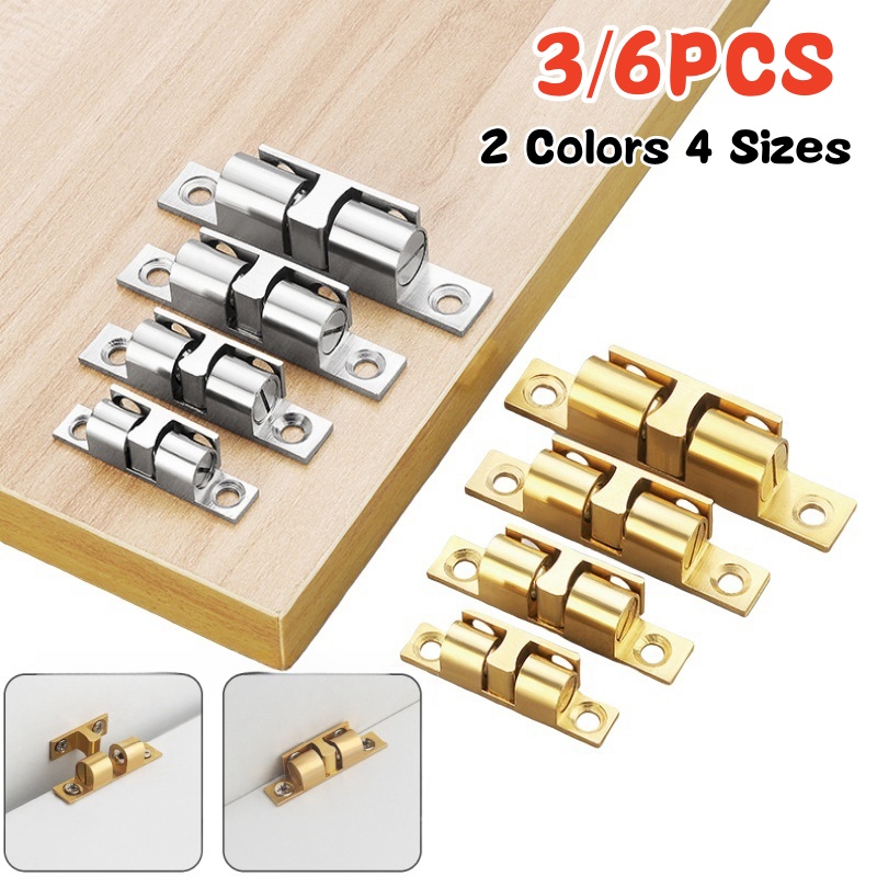 3/6pcs Cabinet Closet Door Bal - Furniture Hardware Latch 评论和价格