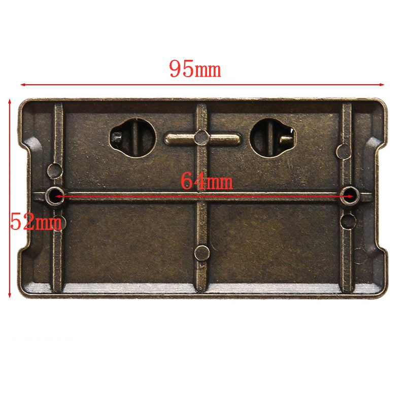 4Pcs Vintage Antique Bronze Dr - Furniture Hardware Latch 评论和价格