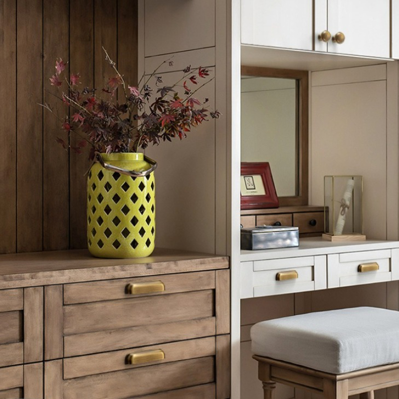 European Solid Brass Handles f - Furniture And Kitchen Hardware Fitting 评论和价格