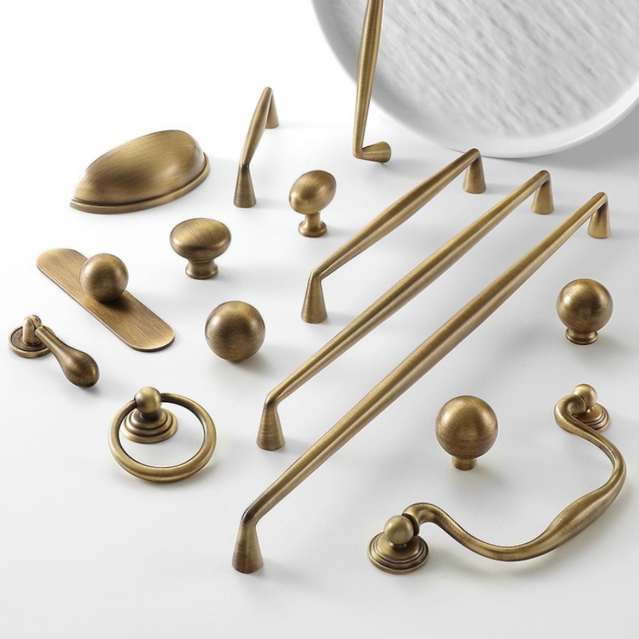 French Vintage Brass Furniture - Furniture And Kitchen Hardware Fitting 评论和价格
