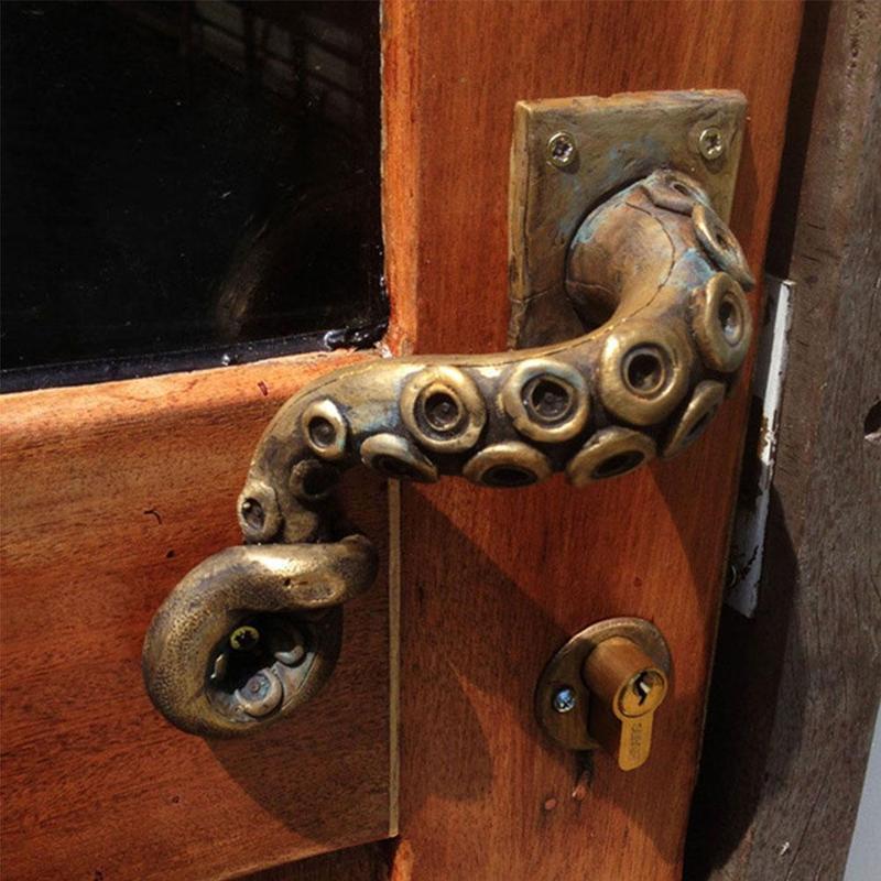 Vintage Octopus Door Knob Outd - Furniture Hardware Latch 评论和价格