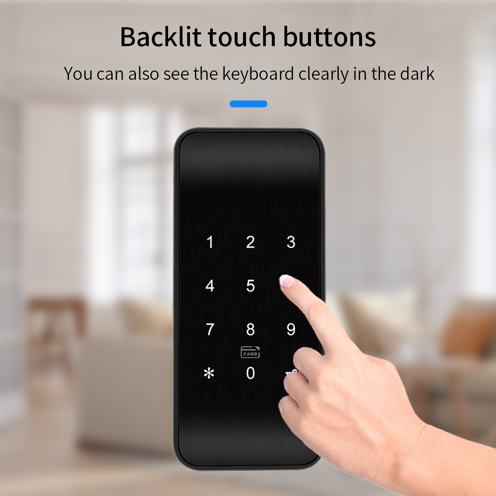 TTLOCK 13.56Mhz Fingerprint Dr - Furniture Hardware Latch 评论和价格