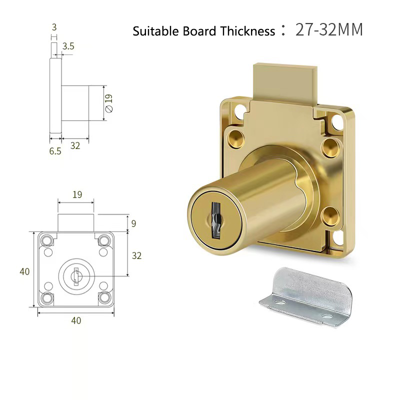 Yutoko High-grade Desk Drawer  - Furniture Hardware Latch 评论和价格