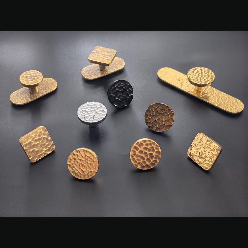 American Brass Hand-Hammered K - Furniture And Kitchen Hardware Fitting 评论和价格