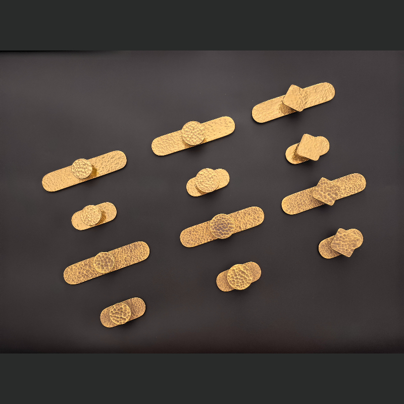 American Brass Hand-Hammered K - Furniture And Kitchen Hardware Fitting 评论和价格