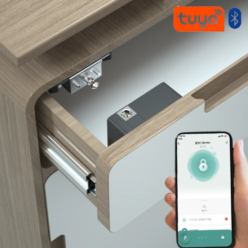 Tuya Smart Cabinet Door Lock K - Furniture Hardware Latch 评论和价格
