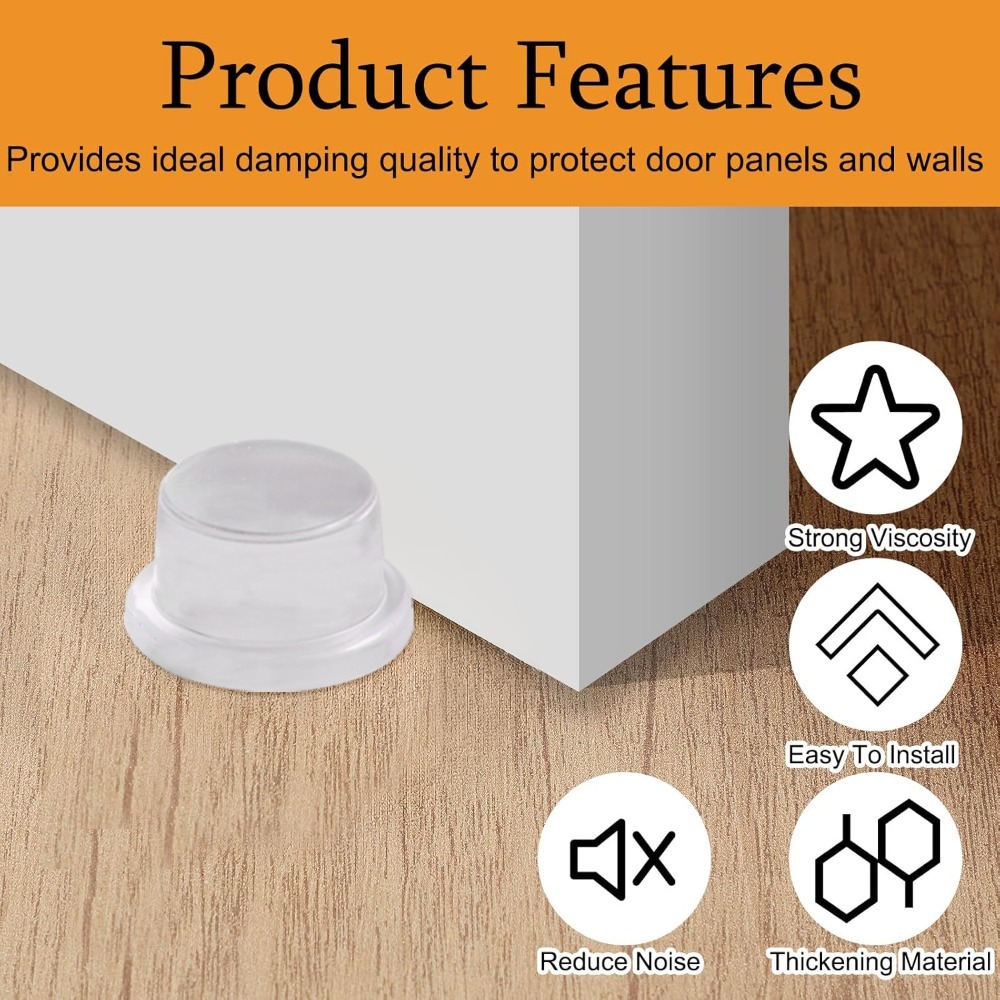 Silicone Door Stopper Wall Pro - Furniture Hardware Latch 评论和价格