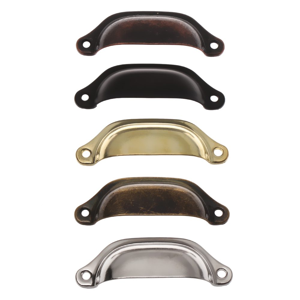 2PCS Antique Brass Shell Pull  - Furniture And Kitchen Hardware Fitting 评论和价格