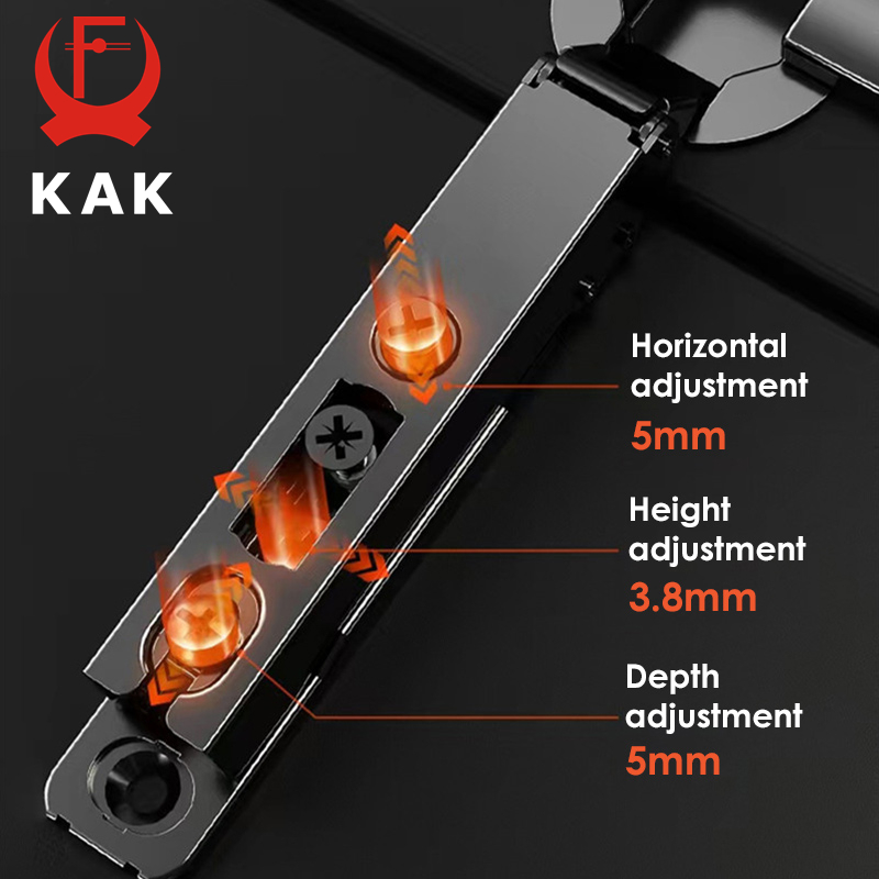 KAK 2PCS Kitchen Cabinet Hinge - Furniture And Kitchen Hardware Fitting 评论和价格