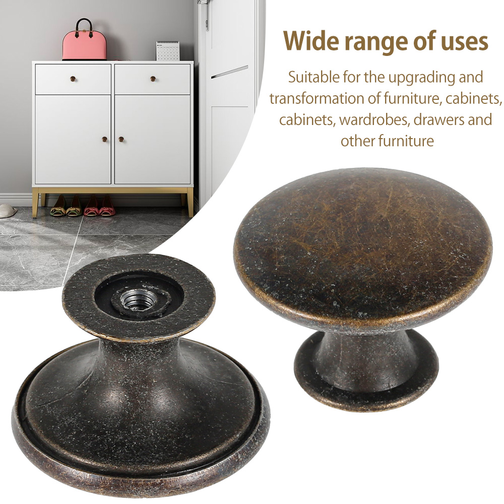 12PCS Retro Pull Handles Bronz - Furniture And Kitchen Hardware Fitting 评论和价格